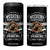 Weekend Forecast Horse Racing With A Chance Of Drinking 4 in 1 Can Cooler Tumbler TB09 One Size: 16 oz Black Print Your Wear