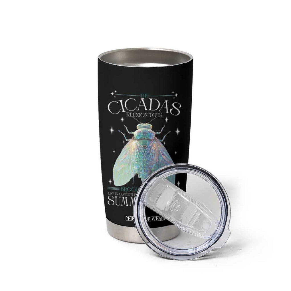 The Cicada Reunion U.S Tour 2024 Tumbler Cup Broods XIII & XIX Cicadas Concert Fest TB09 Print Your Wear