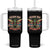 Cicada Fest 2024 Tumbler With Handle Broods XIII & XIX 221 Year Reunion Tour TB09 One Size: 40 oz Black Print Your Wear