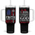 Christian Gifts For Men Tumbler With Handle Faith Over Fear Be Strong And Courageous TB09 One Size: 40 oz Black Print Your Wear
