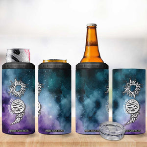 Suicide Prevention Awareness 4 in 1 Can Cooler Tumbler Choose Life Planets Semicolon Teal Purple Galaxy Outer Space TB09 Print Your Wear