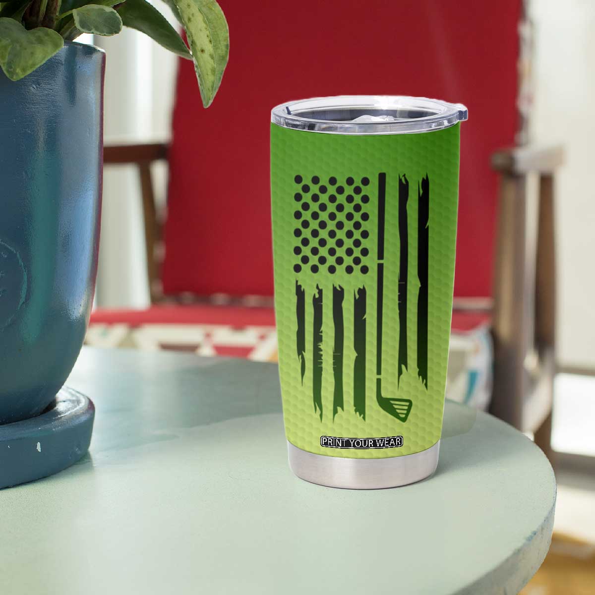 Gifts for Golf Player Tumbler Cup World's Okayest Golfer TB09 Print Your Wear