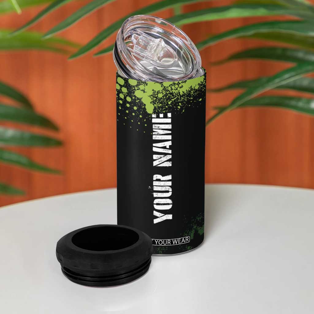 Personalized Funny Golf Player 4 in 1 Can Cooler Tumbler Custom Name Grip It Rip It Sip It Beer Drinking TB09 Print Your Wear