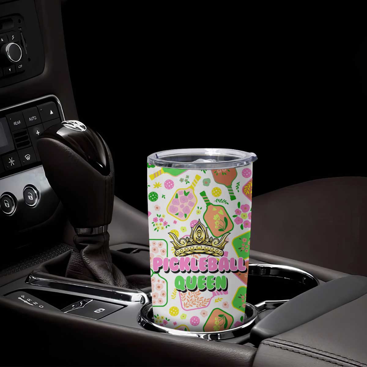 Pickleball Player Tumbler Cup Pickleball Queen TB09 Print Your Wear