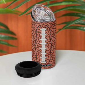 Gifts for Football Lover 4 in 1 Can Cooler Tumbler Touch Down American Football TB09 Print Your Wear