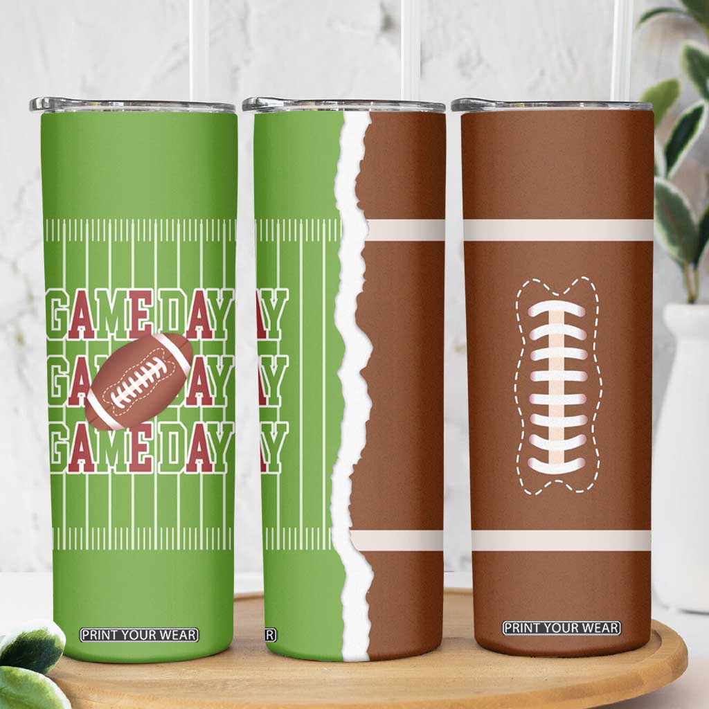 Gifts for Football Lover Skinny Tumbler Game Day TB09 Print Your Wear