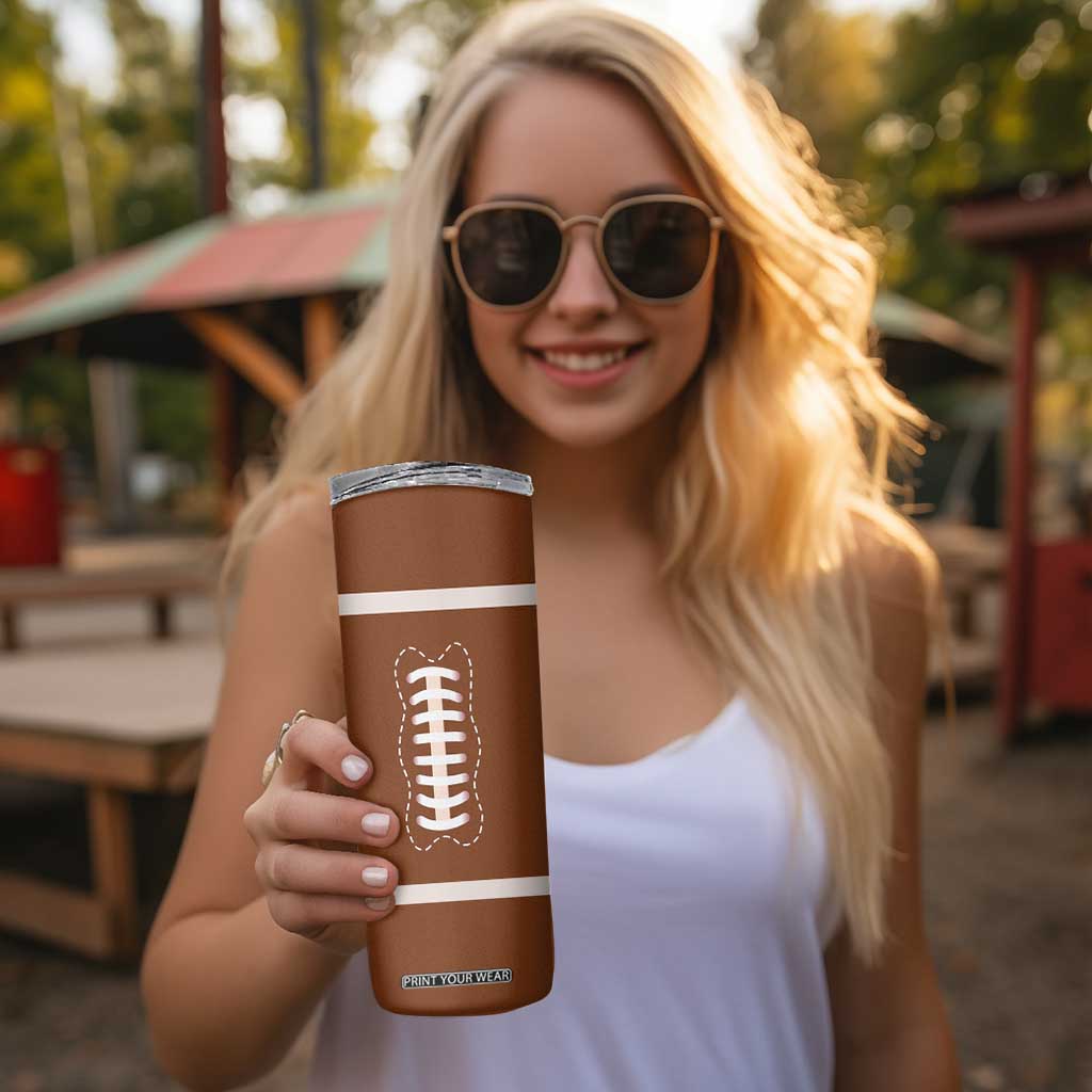 Gifts for Football Lover Skinny Tumbler Game Day TB09 Print Your Wear