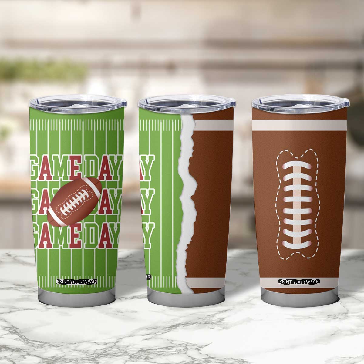 Gifts for Football Lover Tumbler Cup Game Day TB09 Print Your Wear