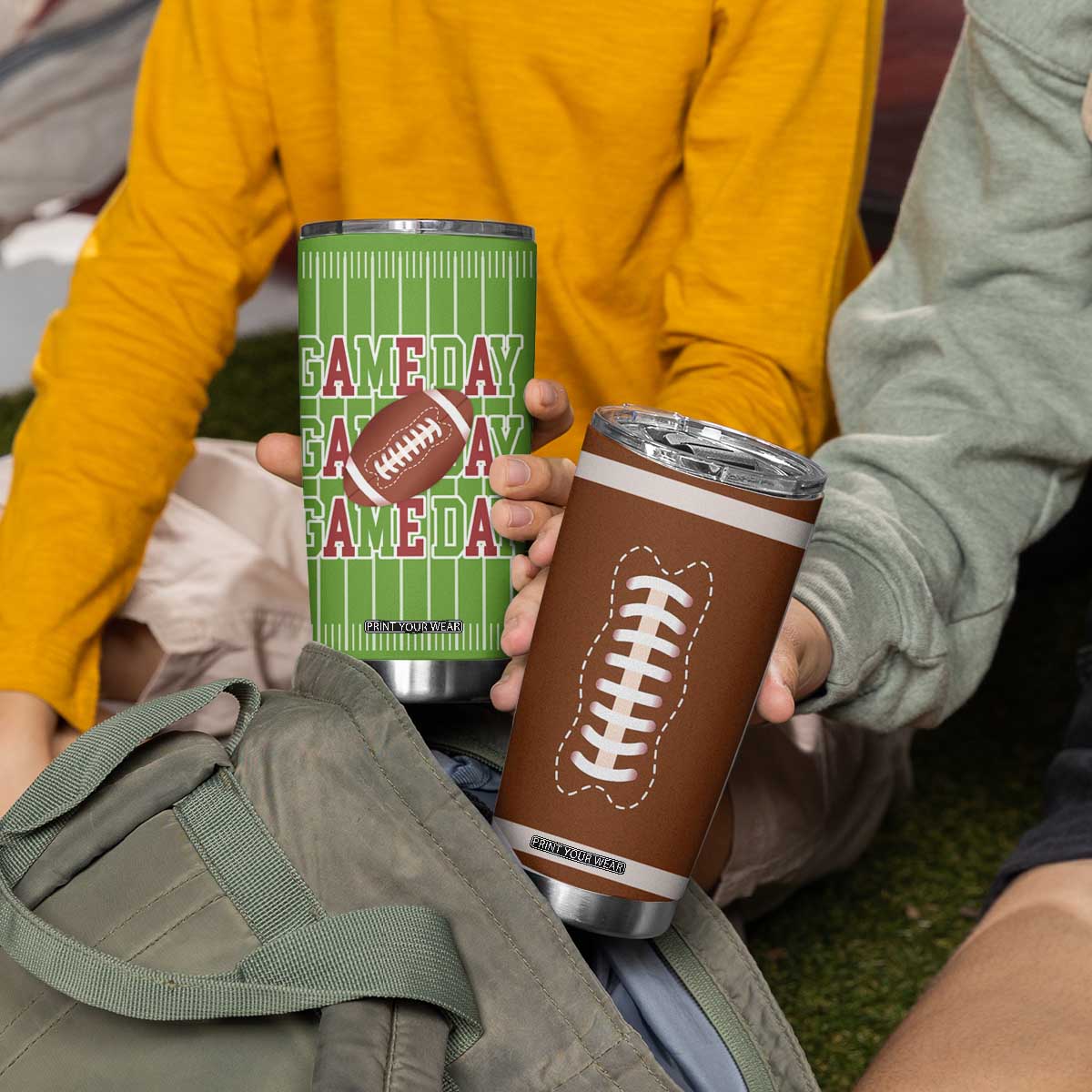 Gifts for Football Lover Tumbler Cup Game Day TB09 Print Your Wear