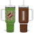 Gifts for Football Lover Tumbler With Handle Game Day TB09 One Size: 40 oz Football Ball Print Your Wear