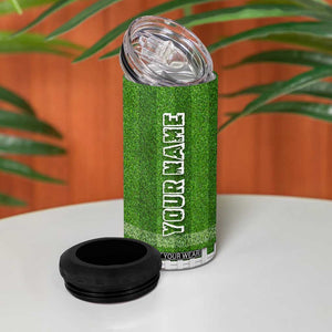 Personalized Gifts for Football Lover 4 in 1 Can Cooler Tumbler Custom Name Game Day TB09 Print Your Wear