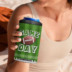 Personalized Gifts for Football Lover 4 in 1 Can Cooler Tumbler Custom Name Game Day TB09 Print Your Wear