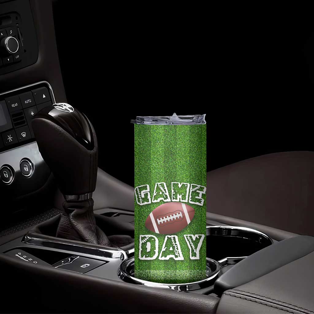 Personalized Gifts for Football Lover Skinny Tumbler Custom Name Game Day TB09 Print Your Wear
