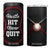 Gifts for Baseball Lover 4 in 1 Can Cooler Tumbler Hustle Hit Never Quit TB09 One Size: 16 oz Black Print Your Wear