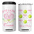 Personalized Tennis Player 4 in 1 Can Cooler Tumbler Custom Name Just A Girl Who Loves Tennis TB09 One Size: 16 oz White Print Your Wear