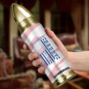 Gifts For New Dad Bullet Tumbler Promoted To Dad Est 2025 Dad Level Unlocked TB09 Print Your Wear