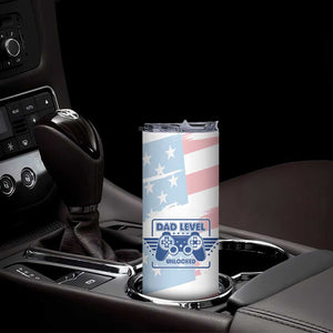 Gifts For New Dad Skinny Tumbler Promoted To Dad Est 2025 Dad Level Unlocked TB09 Print Your Wear