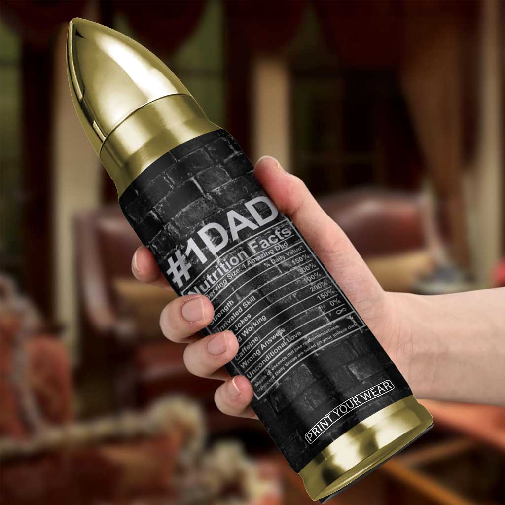 Funny Gifts For Dad Bullet Tumbler My Favorite Child Gave Me This Cup TB09 Print Your Wear
