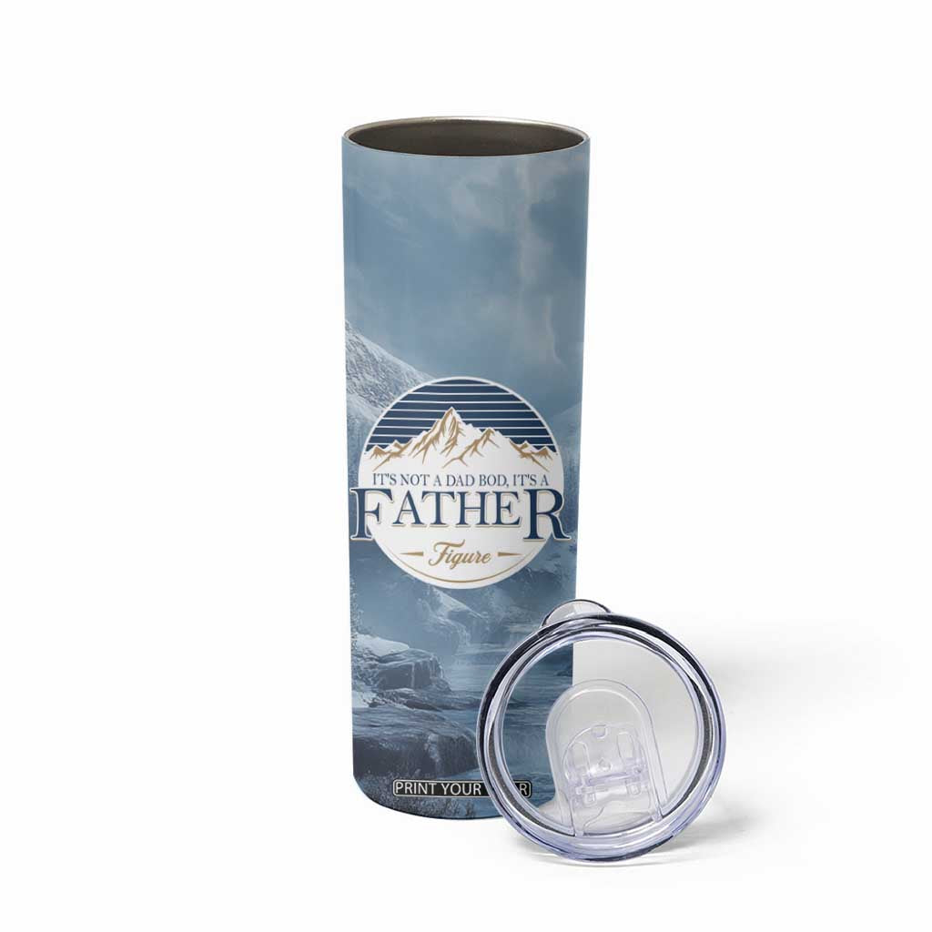 Gifts For Dad Skinny Tumbler It's Not A Dad Bod It's A Father Figure TB09 Print Your Wear