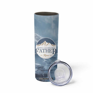 Gifts For Dad Skinny Tumbler It's Not A Dad Bod It's A Father Figure TB09 Print Your Wear