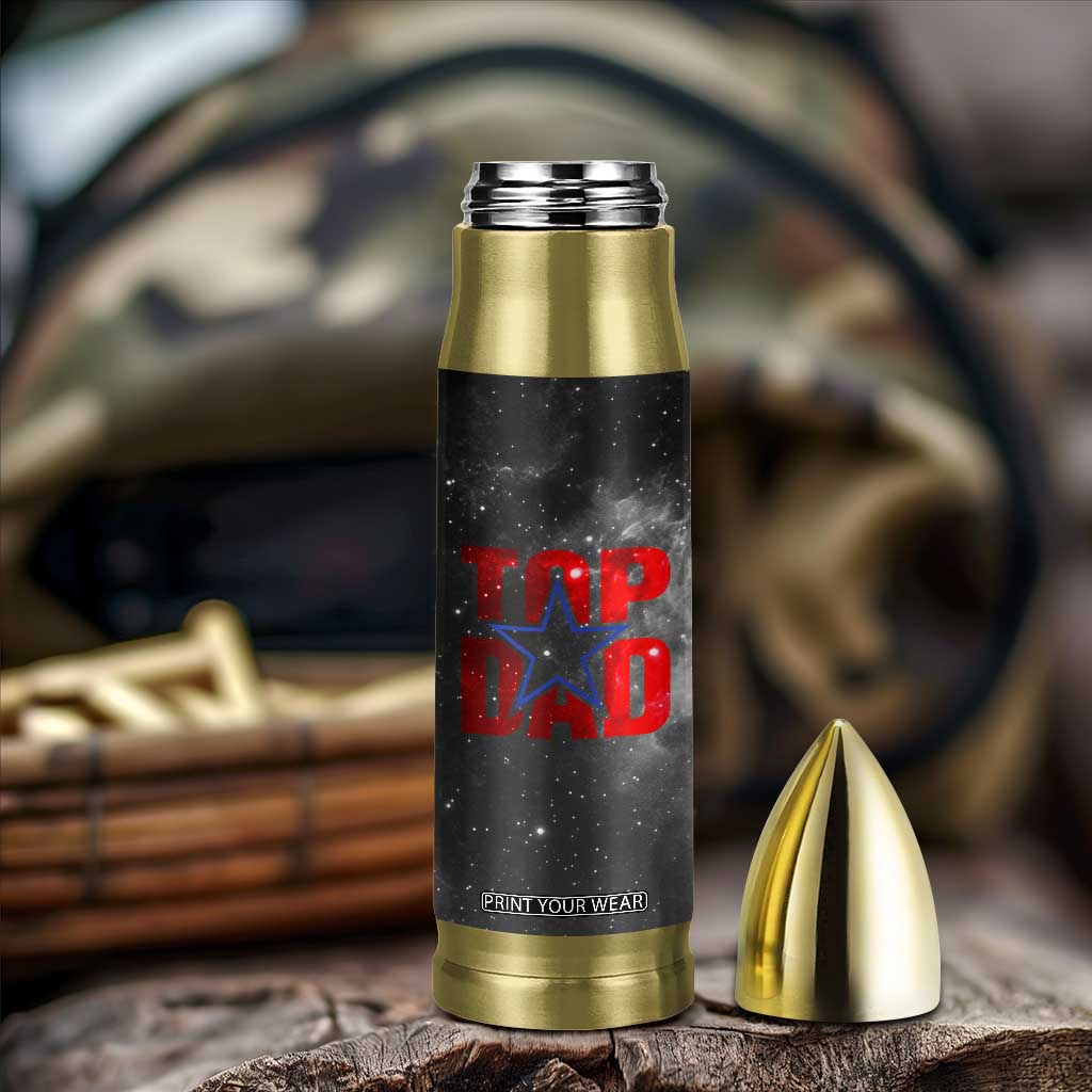 Top Dad Bullet Tumbler American Patriotic Gifts For Dad TB09 Print Your Wear