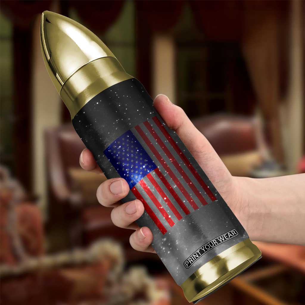 Top Dad Bullet Tumbler American Patriotic Gifts For Dad TB09 Print Your Wear