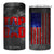 Top Dad 4 in 1 Can Cooler Tumbler American Patriotic Gifts For Dad TB09 One Size: 16 oz Galaxy Print Your Wear