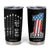 Gifts For Dad Tumbler Cup Top Dad American Patriotic TB09 Black Print Your Wear
