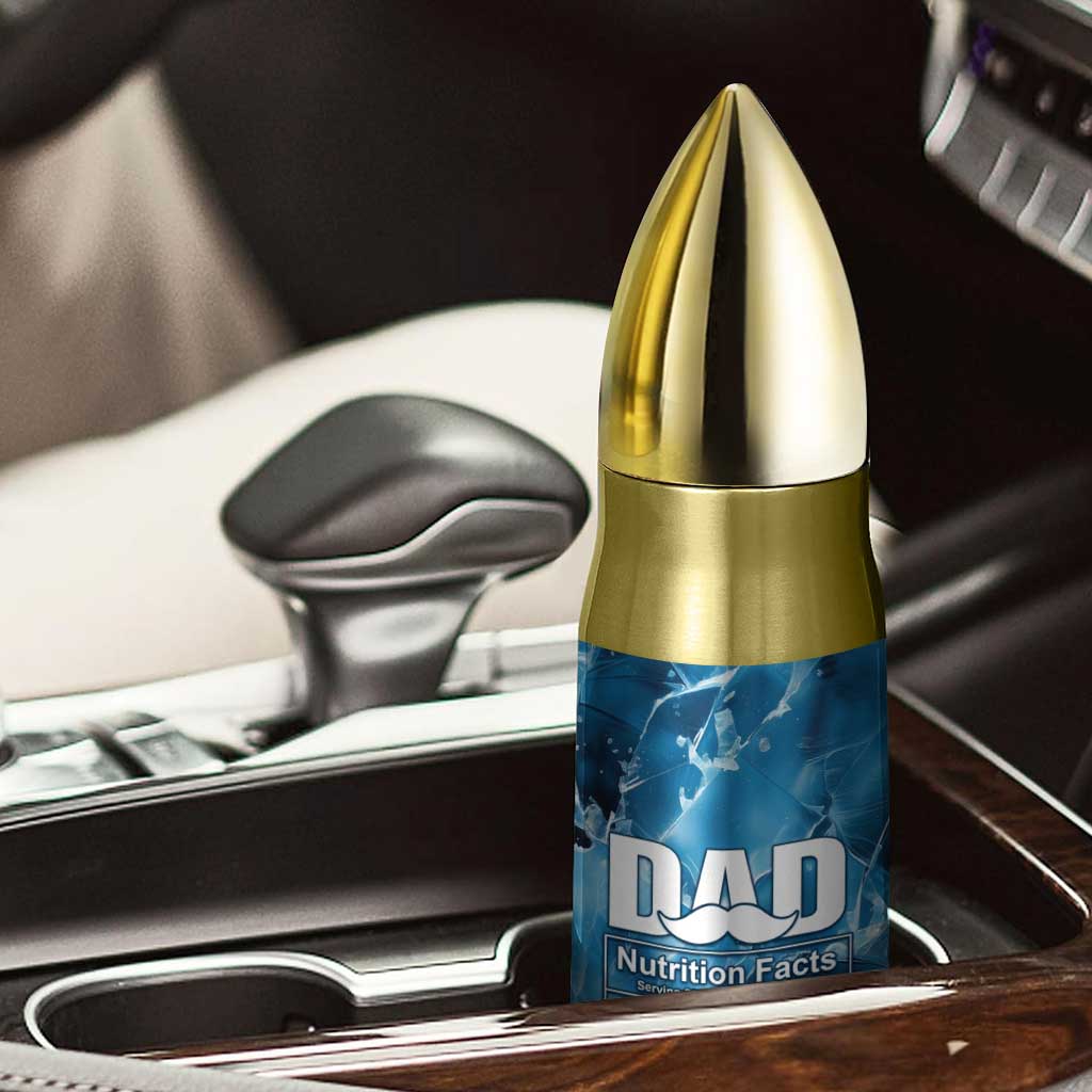 Gifts For Dad Bullet Tumbler World's Coolest Dad No.1 Dad TB09 Print Your Wear