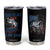 Fishing Dad Tumbler Cup Papa Is My Name Fishing Is My Game TB09 Black Print Your Wear