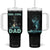 Gifts For Fishing Dad Tumbler With Handle Reel Cool Dad TB09 One Size: 40 oz Black Print Your Wear