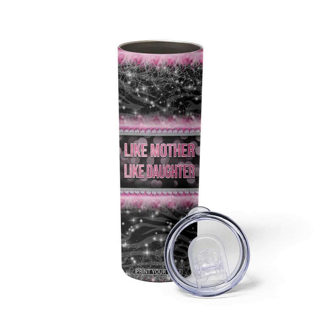 Gifts For Mom Skinny Tumbler Like Mother Like Daughter Slay Mom TB09 Print Your Wear