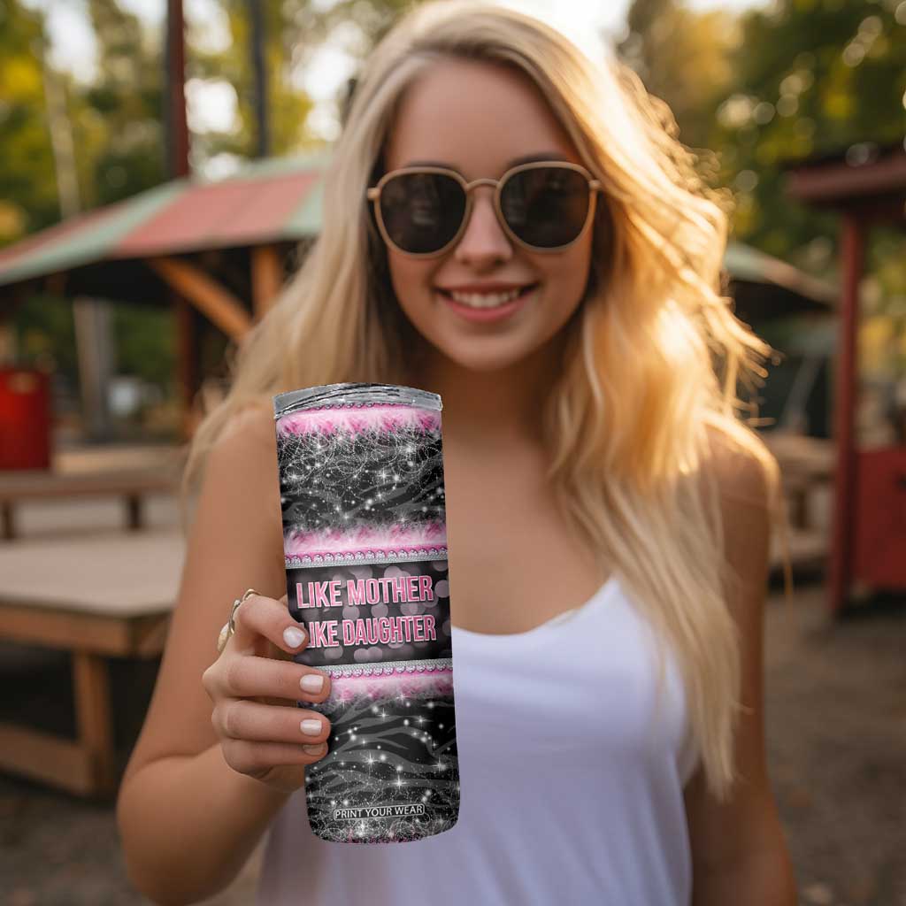 Gifts For Mom Skinny Tumbler Like Mother Like Daughter Slay Mom TB09 Print Your Wear