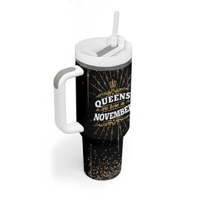 Birthday Gifts For Women Tumbler With Handle Queens Are Born In November TB09 Print Your Wear
