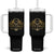 Funny Birthday Gifts Tumbler With Handle Vintage 1974 Aged To Perfection 50th Birthday TB09 One Size: 40 oz Black Print Your Wear