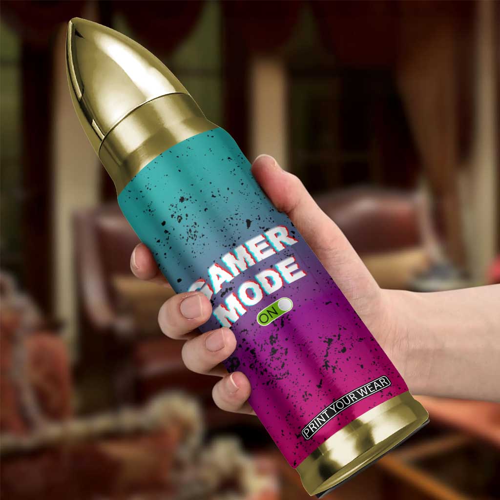 Funny Gamer Bullet Tumbler I Paused My Game To Be Here TB09 Print Your Wear