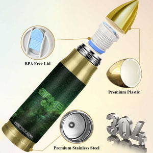 Funny Gamer Bullet Tumbler Gamer Mode On Gifts For Teenage Boys Men TB09 Print Your Wear