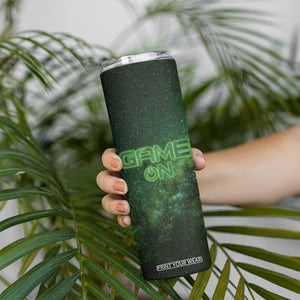 Funny Gamer Skinny Tumbler Gamer Mode On Gifts For Teenage Boys Men TB09 Print Your Wear