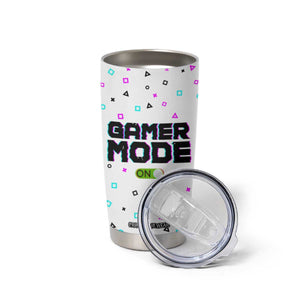 Gifts For Gamer Tumbler Cup Gamer Mode On Gaming Teenage Boys Men TB09 Print Your Wear