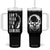 Gifts For Gamer Tumbler With Handle Can't Hear You I'm Gaming Headphone Skull TB09 One Size: 40 oz Black Print Your Wear