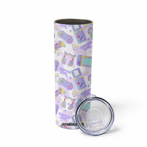 Funny Gifts For Gamer Girl Skinny Tumbler TB09 Print Your Wear