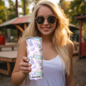 Funny Gifts For Gamer Girl Skinny Tumbler TB09 Print Your Wear