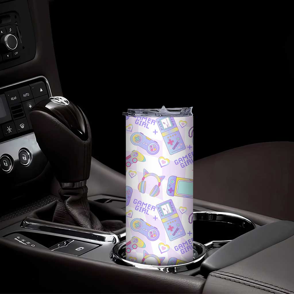 Funny Gifts For Gamer Girl Skinny Tumbler TB09 Print Your Wear
