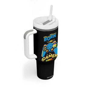 Funny Gifts For Gamer Tumbler With Handle Born To Be Gamer Gaming TB09 Print Your Wear