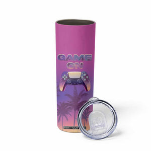 Funny Gamer Skinny Tumbler I Am Gaming Do Not Disturb Game On TB09 Print Your Wear