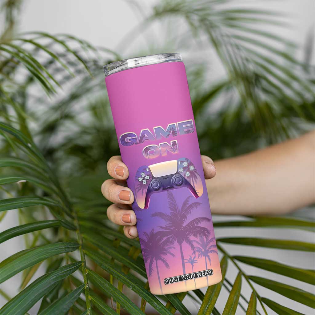 Funny Gamer Skinny Tumbler I Am Gaming Do Not Disturb Game On TB09 Print Your Wear