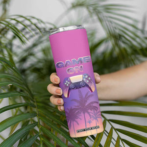 Funny Gamer Skinny Tumbler I Am Gaming Do Not Disturb Game On TB09 Print Your Wear