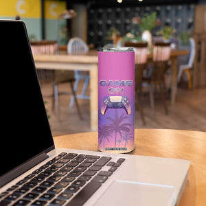 Funny Gamer Skinny Tumbler I Am Gaming Do Not Disturb Game On TB09 Print Your Wear
