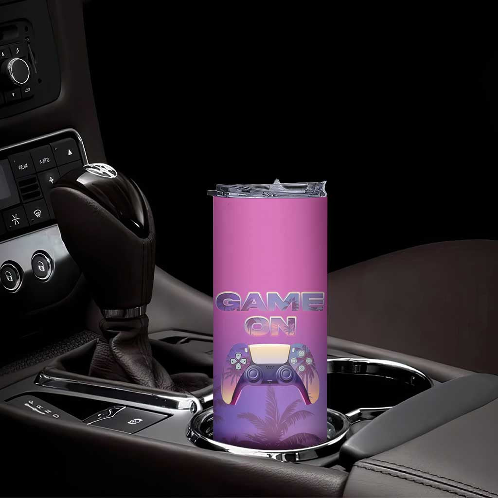 Funny Gamer Skinny Tumbler I Am Gaming Do Not Disturb Game On TB09 Print Your Wear