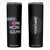 Personalized Gamer Skinny Tumbler Custom Name Just One More Game Gaming TB09 Black Print Your Wear